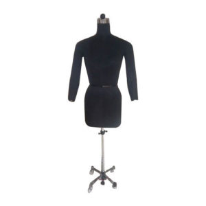 BS-02BKX Size 2-4 Female Mannequin Manikin Dress Form Black Wood Base FWPW-4 